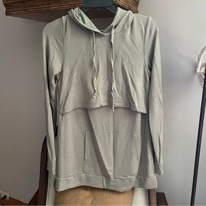 Latched Mama Cloud Nursing Hoodie - Small / Avocado